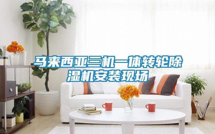 馬來西亞三機一體轉(zhuǎn)輪除濕機安裝現(xiàn)場
