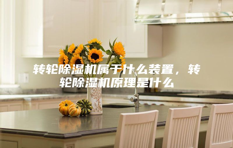 轉輪除濕機屬于什么裝置，轉輪除濕機原理是什么