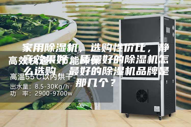 家用除濕機(jī)，選購(gòu)性?xún)r(jià)比，靜音效果好，質(zhì)量好的除濕機(jī)怎么選購(gòu)，最好的除濕機(jī)品牌是那幾個(gè)？
