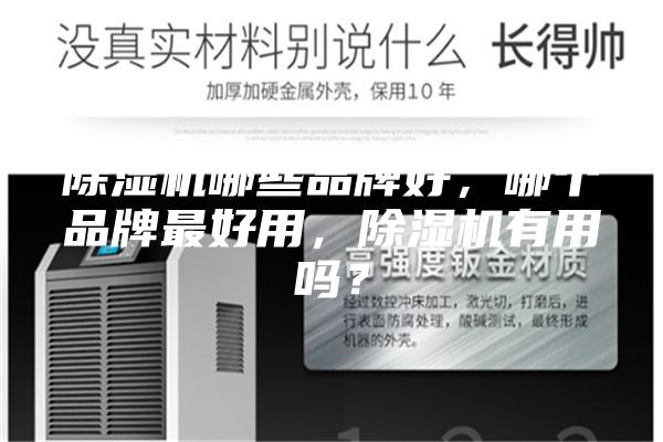 除濕機哪些品牌好，哪個品牌最好用，除濕機有用嗎？