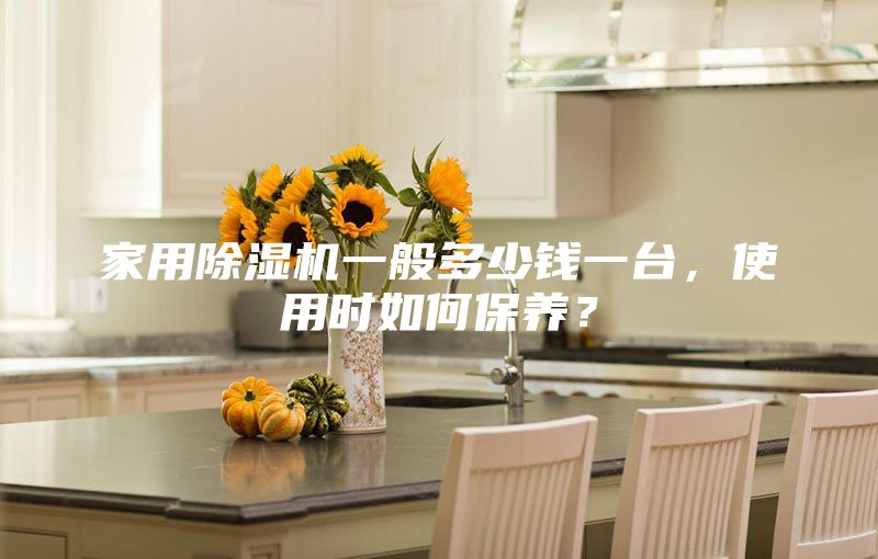 家用除濕機(jī)一般多少錢一臺(tái)，使用時(shí)如何保養(yǎng)？