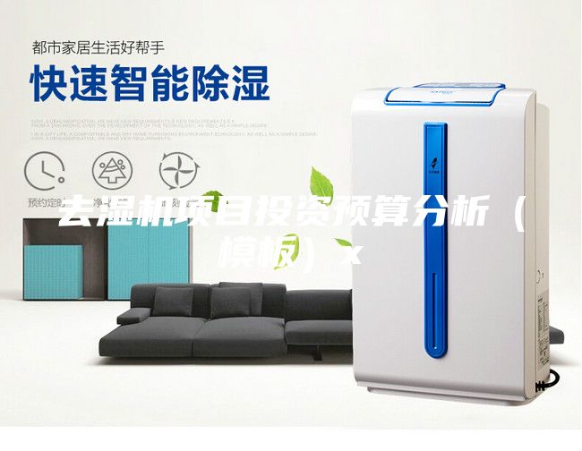 去濕機項目投資預算分析(模板)x