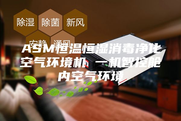ASM恒溫恒濕消毒凈化空氣環(huán)境機(jī) 一機(jī)智控艙內(nèi)空氣環(huán)境