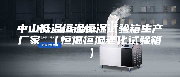 中山低溫恒溫恒濕試驗箱生產廠家 （恒溫恒濕老化試驗箱）