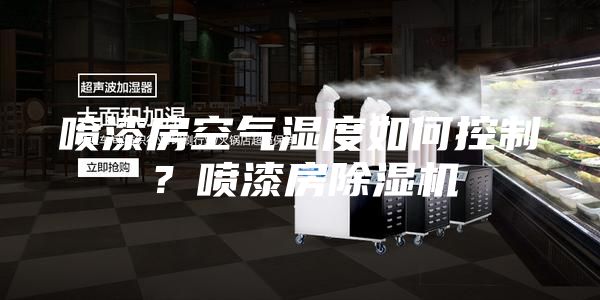 噴漆房空氣濕度如何控制？噴漆房除濕機(jī)