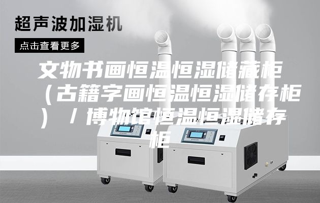 文物書畫恒溫恒濕儲藏柜（古籍字畫恒溫恒濕儲存柜）／博物館恒溫恒濕儲存柜
